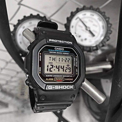Casio Small Square Men's Watch G-SHOCK Series DW-5600E-1VPF